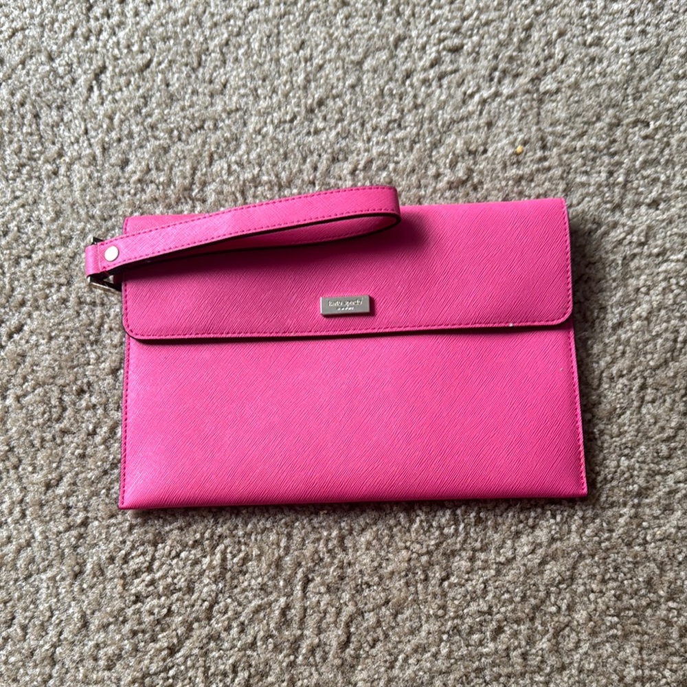 Kate Spade Pink Clutch Wristlet